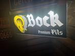 2x bockbier lichtbakken, Ophalen of Verzenden, Gebruikt, Reclamebord, Plaat of Schild, Palm