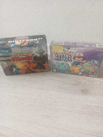 Nintendo 64 Pokemon Games beschikbaar voor biedingen