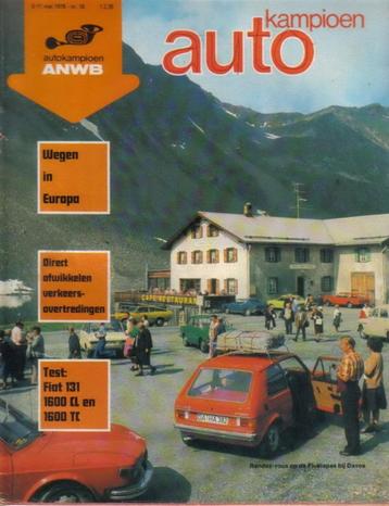Autokampioen 18 1978 : Fiat 131 1600 GL 1600 TC - Mazda 121 beschikbaar voor biedingen
