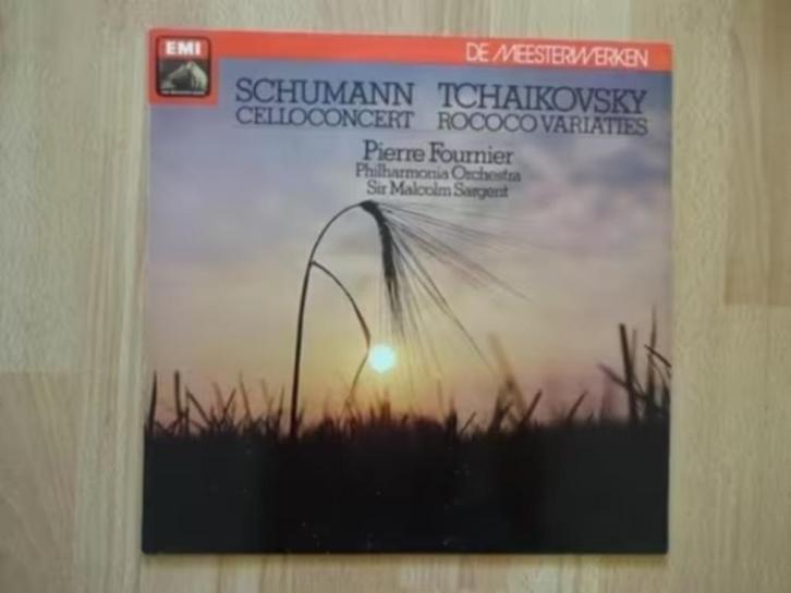 LP Fournier , Sargent – Schumann , Tchaikovsky 1A 027-01972, Cd's en Dvd's, Vinyl | Klassiek, Romantiek, Overige typen, 12 inch