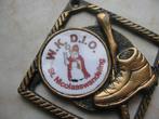 Vintage Medaille met Sinterklaas St Nicolaaswandeling - 5 cm, Verzenden, Gebruikt
