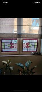 Glas in lood raamdecoratie, Ophalen, Zo goed als nieuw, Glas in lood