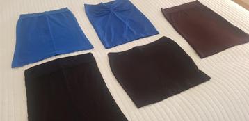 4 x strepless topjes maat xs maat s blauw zwart bruin topje beschikbaar voor biedingen
