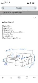 IKEA Ektorp hoekbank - Zo goed als nieuw!, Huis en Inrichting, Ophalen, Zo goed als nieuw, Stof