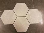 Wand/vloertegel hexagon 14x16 grijs  12,3m2, Ophalen, Nieuw, Keramiek, Wandtegels