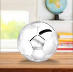 Zilver spaarpot in de vorm van een voetbal, Maat XL, Ophalen of Verzenden, Nieuw, Overige typen