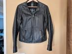 Echt leer zwart jasje Gypsy mt 36, Kleding | Dames, Ophalen of Verzenden, Zo goed als nieuw, Maat 36 (S), Zwart