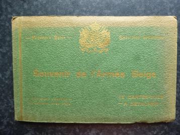 BELGIE Belgisch leger souvenieruitgave 1e serie 12 st ca1900 beschikbaar voor biedingen