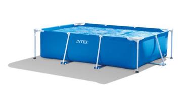 Intex Zwembad 2.6x1.6m + Pomp & Dekzeil beschikbaar voor biedingen