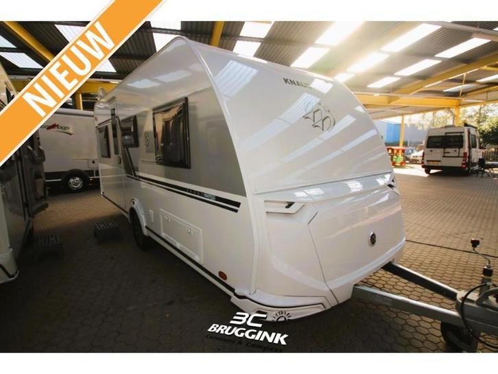 Knaus Sport E-Power Selection 500 EU, Caravans en Kamperen, Caravans, tot en met 4, Rondzit, Knaus, 2 aparte bedden, Overige typen