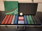 Pokerset 500 chips + kleed, Vijf spelers of meer, Ophalen, Gebruikt