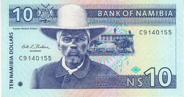 BANK OF NAMIBIA SPRINGBOK TEN DOLLARS beschikbaar voor biedingen