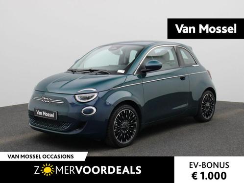 Fiat 500e La Prima 42 kWh | APPLE CARPLAY | ACHTERUITRIJCAME, Auto's, Fiat, Bedrijf, Te koop, 500E, ABS, Achteruitrijcamera, Adaptive Cruise Control