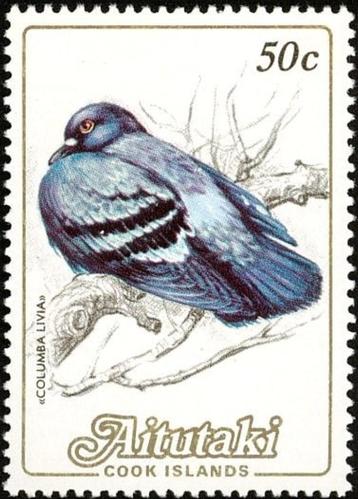 1984 Aitutaki Fauna Vogels beschikbaar voor biedingen