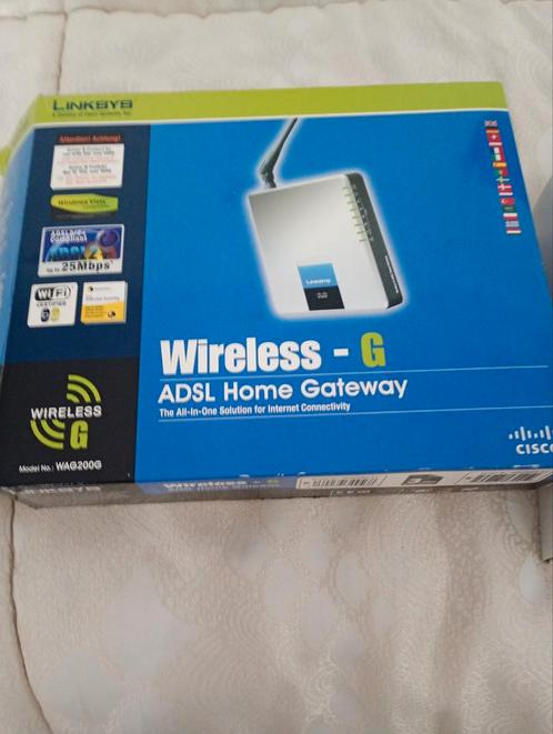 Linksys WAG200G, Computers en Software, Netwerk switches, Nieuw, Ophalen of Verzenden