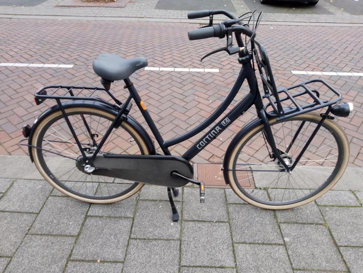 Cortina U4 d57 transportfiets /damesfiets, Fietsen en Brommers, Fietsen | Dames | Damesfietsen, Gebruikt, Overige merken, Versnellingen
