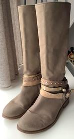 Vero Cuoio Laarzen Maat 40 - Met/Zonder Riempjes, Ophalen of Verzenden, Gedragen, Zwart, Hoge laarzen