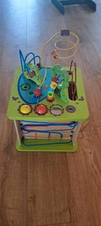Houten speelkubus, Kinderen en Baby's, Speelgoed | Houten speelgoed, Ophalen, Gebruikt, Overige typen