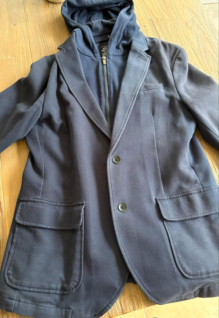 Esprit Colbertjas/Najaarsjas - Maat M - Marineblauw, Kleding | Heren, Kostuums en Colberts, Zo goed als nieuw, Maat 48/50 (M)