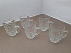 kleine glazen bierpullen, Ophalen of Verzenden, Gebruikt, Bierglas