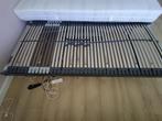 Bossflex 2x eenpersoons elektrisch verstelbare lattenbodem, Ophalen, Gebruikt, 90 cm, Eenpersoons