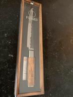 Nieuw Forged  broodmes, nooit gebruikt, Ophalen of Verzenden, Nieuw, Hout, Los bestek