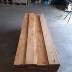 Massief grenen vloer 52 m2 vloerdelen 2,3 cm dik, Ophalen, Gebruikt, Vloerdelen of -planken, 10 tot 30 cm
