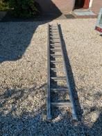 Degelijke opsteekladder, 2 x 14 sporten, Ophalen, Gebruikt, Ladder, Opvouwbaar of Inschuifbaar