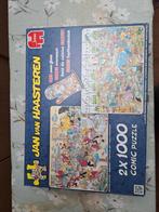 Jan van Haasteren puzzels 2x 1000 stukjes, zonder ovenwant, Ophalen of Verzenden, Zo goed als nieuw