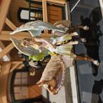 Schleich elfjes met paard (per stuk of één koop), Ophalen of Verzenden, Zo goed als nieuw