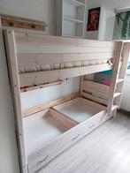 Stapelbed of twee losse bedden 90 x 200, Ophalen, Gebruikt, 90 cm, Eenpersoons