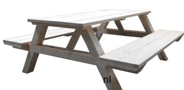 picknicktafel steigerhout bouwpakket LAATSTE PAAR beschikbaar voor biedingen