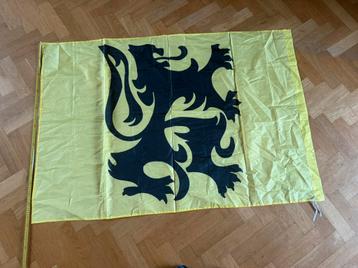 Vlaams belang - grote vlag + knipbeurs - origineel beschikbaar voor biedingen