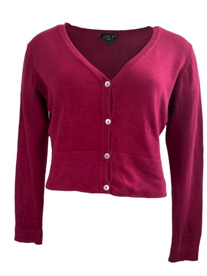 Zilch vest L, Kleding | Dames, Truien en Vesten, Zo goed als nieuw, Maat 42/44 (L), Rood, Ophalen of Verzenden