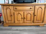 Eikenhouten Dressoir met Lades en Deuren, Huis en Inrichting, Kasten | Dressoirs, Gebruikt, Eikenhout, Ophalen of Verzenden, 200 cm of meer