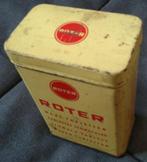 Blikje van Roter maagtabletten, aluminium., Ophalen, Gebruikt, Overige, Overige merken