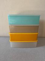 I.Z.G.S Broodtrommels TUPPERWARE Broodtrommel 22,5x14x6,5 CM, Ophalen of Verzenden, Gebruikt, Bruin, Bus of Trommel