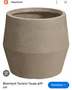 Kwantum bloempot Taviano nieuw, Ophalen, Overige materialen, 40 cm of meer, Rond