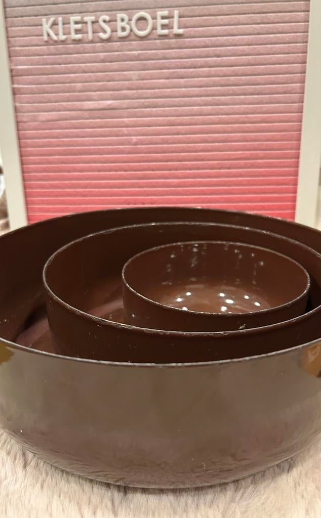 Set van 3 arabia schalen emaille, Antiek en Kunst, Ophalen of Verzenden