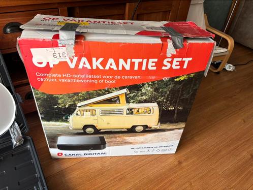 Vakantie set canal digitaal, Caravans en Kamperen, Caravan accessoires, Zo goed als nieuw, Ophalen