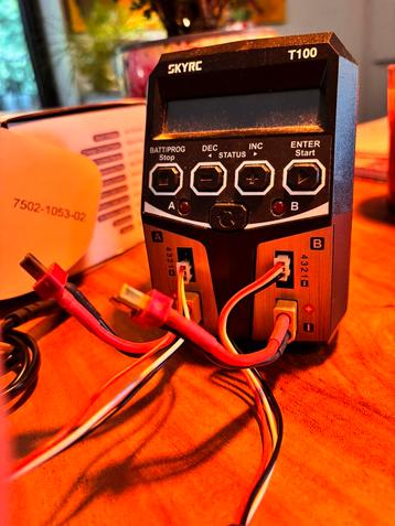 SkyRC T100 Dual Balance Charger beschikbaar voor biedingen
