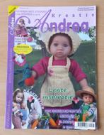 Andrea Kreativ - nr.1 - naaien, breien en haken vr poppen, Hobby en Vrije tijd, Kledingpatronen, Overige merken, Kind, Ophalen of Verzenden