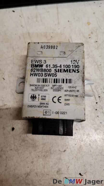 EWS module BMW 3-serie E46 12141430940, Auto-onderdelen, Gebruikt, Ophalen of Verzenden, BMW, BMW