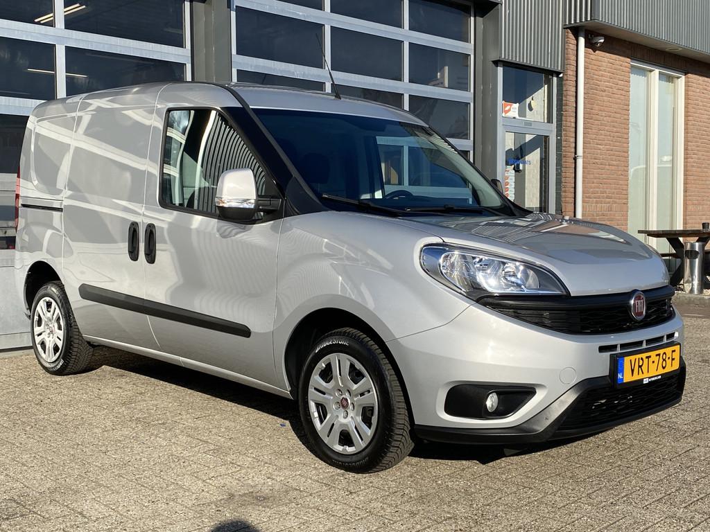 Fiat Dobló Cargo 1.3 MJ L1H1 SX 90pk Btw en Bpm vrij Airco, Voorwielaandrijving, Euro 5, Stof, Gebruikt