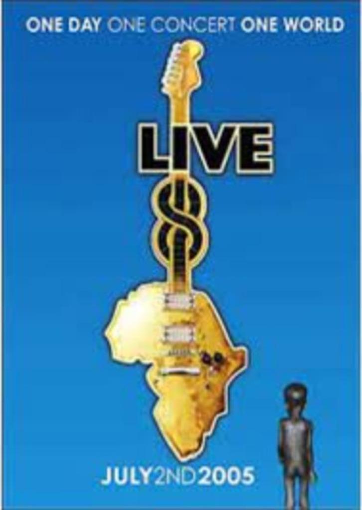 4DVD: Live 8: One Day, One Concert, One World, Cd's en Dvd's, Dvd's | Muziek en Concerten, Zo goed als nieuw, Alle leeftijden