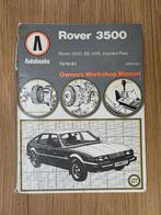Rover SD1 3500 werkplaatshandboek, Ophalen, Zo goed als nieuw, Overige merken