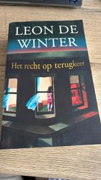 Leon de Winter - Het recht op terugkeer, Verzenden, Zo goed als nieuw, Leon de Winter, Nederland
