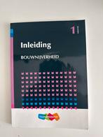 Inleiding Bouwnijverheid 1 - Jellema, Boeken, Ophalen of Verzenden, Zo goed als nieuw, Overige niveaus, Overige vakken