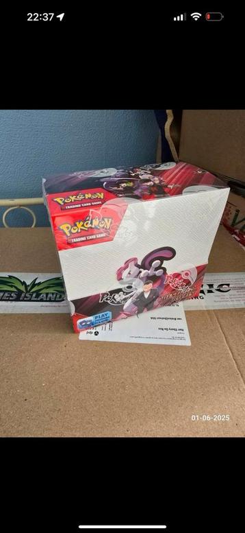 Gezocht pokemon Destined Rivals Booster Box beschikbaar voor biedingen