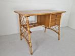 Vintage Louis Sognot Bureau, Rotan 1960s, Ophalen, Gebruikt, -, -